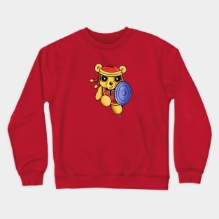 Tristan the Teddy Bear - Night Guardian Crewneck Sweatshirt